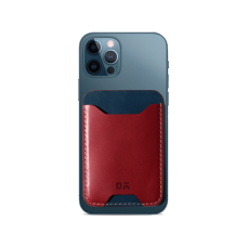Scarlet Red CardSafe Leather Phone Wallet Scarlet Red CardSafe Leather Phone Wallet